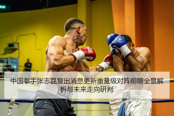 中国拳手张志磊复出消息更新重量级对阵前瞻全景解析与未来走向研判